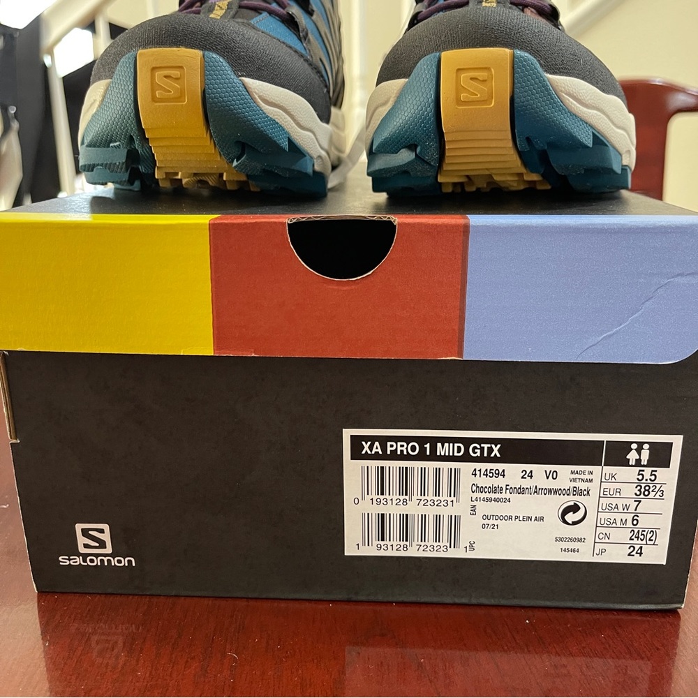 Salomon XA PRO 1 MID GORE-TEX Unisex Sportstyle Shoes - Picture 10 of 10